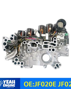 JF020E / JF020 Transmission Valve Body with Solenoids and Wiring Harness, Suitable for Nissan