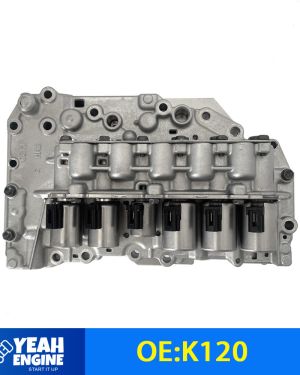 K120 CVT Transmission Valve Body with Solenoids Assembly for Toyota